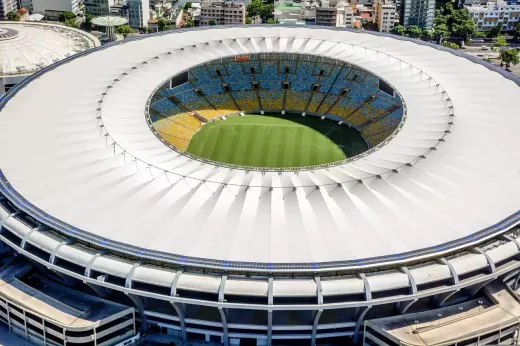 Maracanã Stadium held the 1950 and 2014 World Cup Final